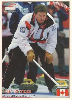 1993 Ice Hot International #22 Vic Peters Front
